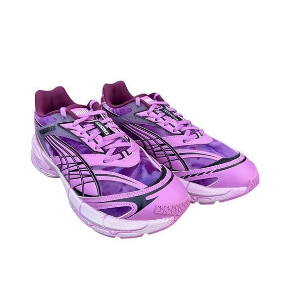 PUMA Pleasures x Velophasis Overdye Purple Run Comfort Men’s 9.5 Women’s 11 NWB - Picture 2 of 7